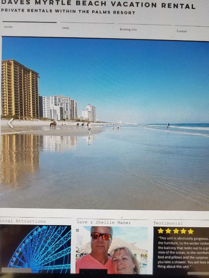 The Palms Resort-Oceanfront Myrtle Beach Bagian luar foto